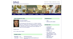 Desktop Screenshot of dphg.de
