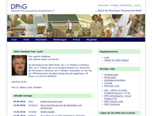 Tablet Screenshot of dphg.de